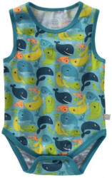 Baby-Jungen-Body mit Fisch-Muster