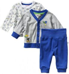 Baby-Jungen-Set mit Luftballon-Aufdruck, 3-teilig