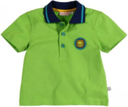 Baby-Jungen-Poloshirt mit Löwen-Aufnäher