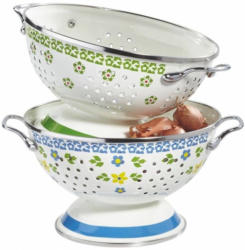 wogibtswas.at - KÜCHENSIEB Blau, Grün, Weiß € 9,00 statt € 19,95 bei