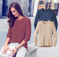 Damen-Pullover im Strick-Design