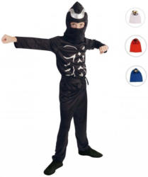 Kinder-Kostüm Ninja, 4-teilig