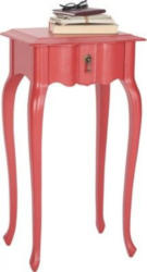 Ambia Home Beistelltisch In 40/75/30 Cm Rot rot