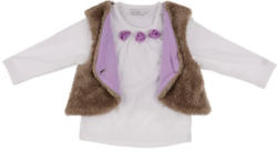 Langarmshirt + Weste (2-tlg. Set) Mädchen