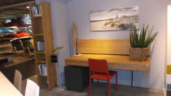Schreibtisch+Stuhl+Regal Now Elements
