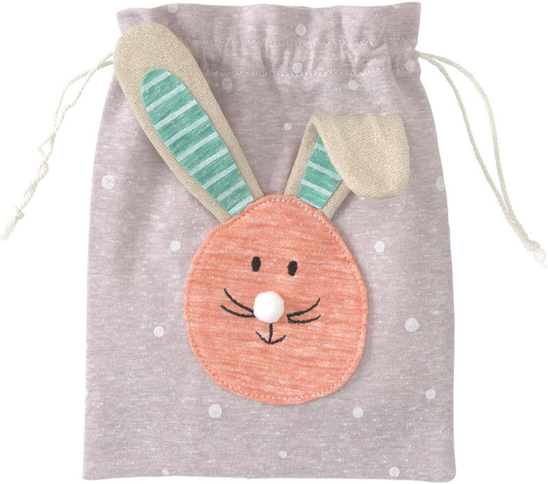 Geschenkbeutel mit Hasen-Motiv