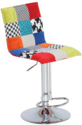 Carryhome Barhocker In Metall, Textil Multicolor multicolor