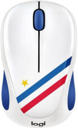 Logitech M238 France Funk-Maus Optisch Blau, Weiß, Rot
