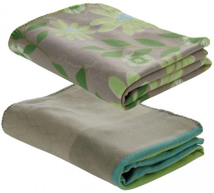 Schlaf- und Reisedecke aus Polarfleece, ca. 130x170cm