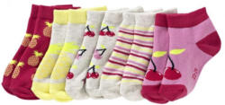 Mädchen-Sneaker-Socken im Sommer-Look, 5er Pack