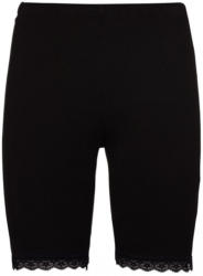 Damen-Bermuda-Shorts mit Spitze am Beinabschluss