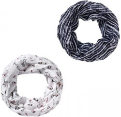 Damen-Loop-Schal mit trendigem Muster