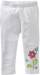 Mädchen-Caprihose mit Frühlingsblume