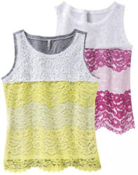Damen-Top mit Spitze und Pailletten