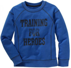 Jungen-Sweatshirt mit Ziernaht-Design