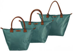 Damen-Handtasche mit Kunstleder-Henkeln, 3 verschiedene Größen