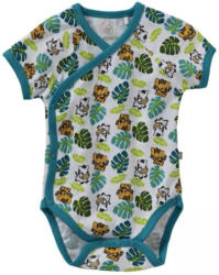Baby-Jungen-Wickelbody mit Dschungel-Muster
