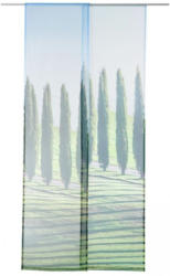 Schiebegardine mit Fotodruck, ca. 60x245cm, 2er Pack
