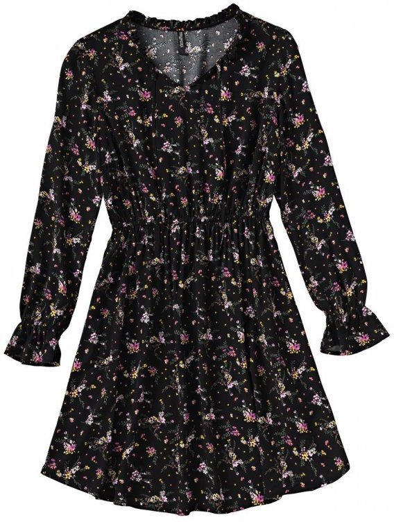 Damen-Kleid mit Blümchen-Muster