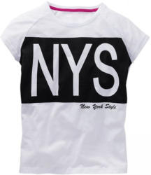 Mädchen-T-Shirt mit Buchstaben-Frontaufdruck