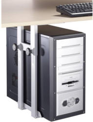 PC-Halterung zum Unterbau Silber-Grau IPH002.S