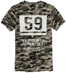 Herren-T-Shirt in Camouflage-Optik