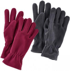 Damen-Fleece-Handschuhe mit elastischem Bund