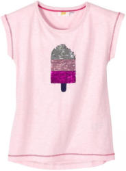 Kinder-Mädchen-T-Shirt mit einzigartigen Wendepailletten
