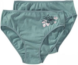 Damen-Rioslip mit Blumen-Aufdruck, 2er Pack