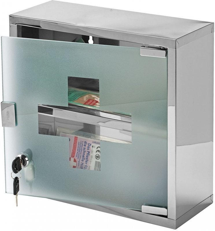 Erste-Hilfe-Schrank, ca. 30x30x12cm