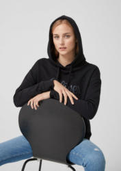 s.Oliver Sweatshirt mit Glitzer-Labelprint