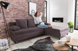 Home affaire Ecksofa »Aila« mit Bettfunktion und Bettkasten