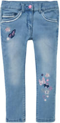 Mädchen Skinny-Jeans mit Spitze