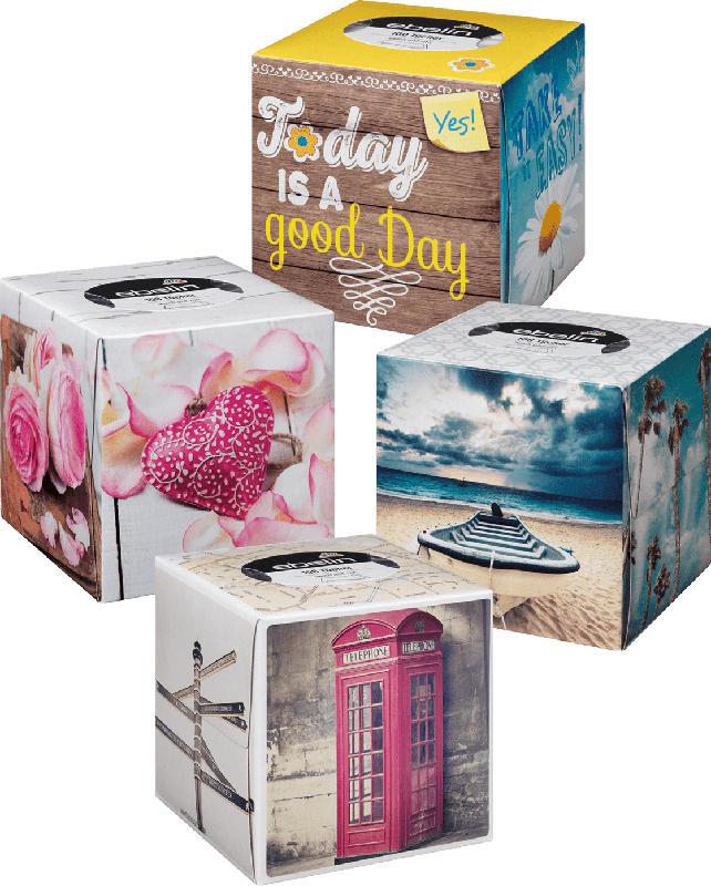ebelin Kosmetiktücher Box Design