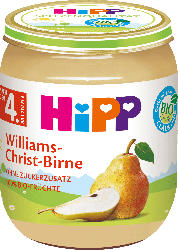 Hipp Früchte Williams-Christ-Birne nach dem 4. Monat
