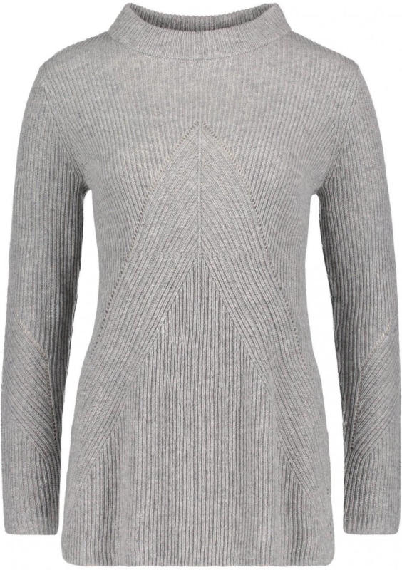 Betty&Co Longpullover mit Rippenstruktur