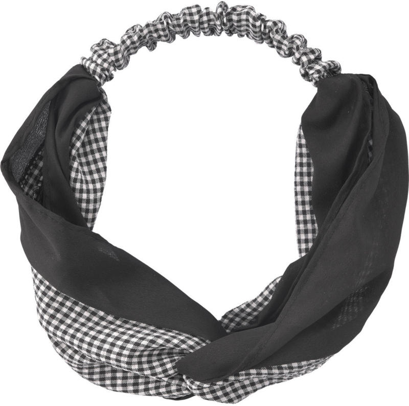 Damen Haarband mit Karo-Muster