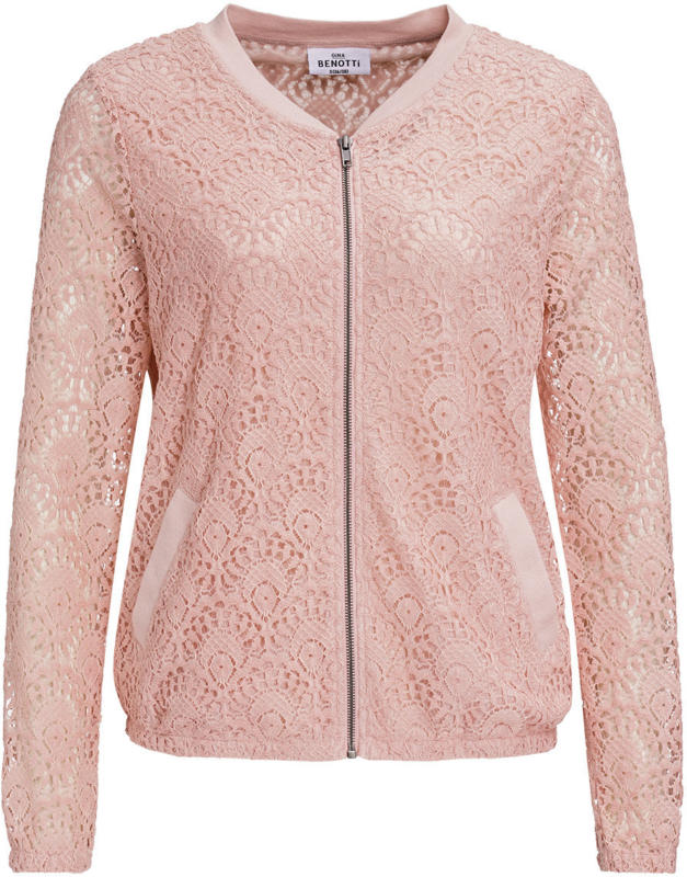Damen Blouson mit Vollspitze