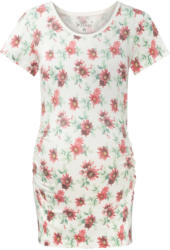 Damen Umstands-T-Shirt mit Blumen-Motiv
