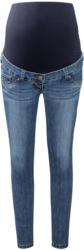 7/8 Damen Umstands-Slim-Jeans