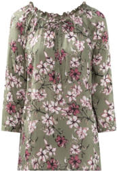 Damen Carmenbluse mit Turn-ups