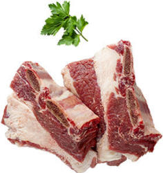 Frisches Suppenfleisch mit Knochen, vom Rind, je 1 kg
