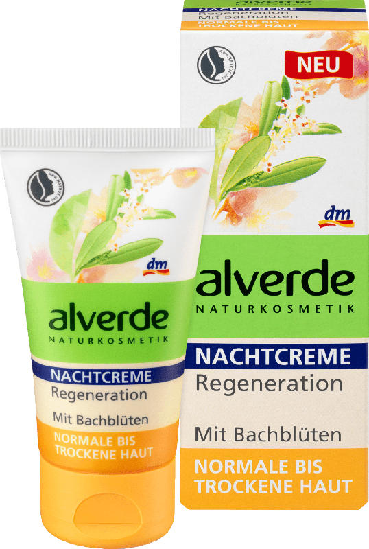 alverde NATURKOSMETIK Nachtcreme Regeneration