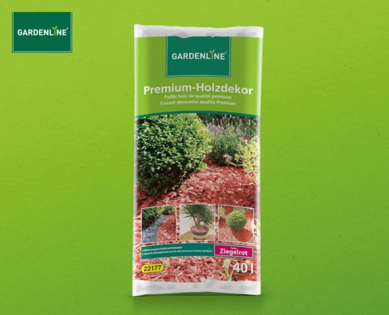 wogibtswas.at - GARDENLINE Premium-Holzdekor € 5,99 bei HOFER