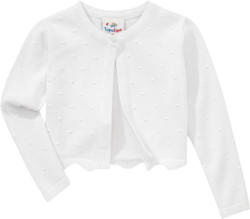 Mädchen Bolero mit Wellensaum