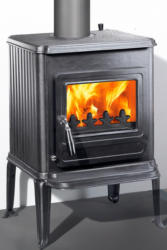 GLOBEFIRE Gussofen »Saturn«, Gusseisen, 6 kW, ext. Luftzufuhr, 76 Kg