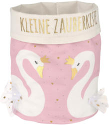 Aufbewahrungskorb mit Schwan-Motiv