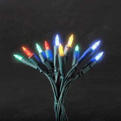Konstsmide LED-Lichterkette Mini, 20 bunte LEDs