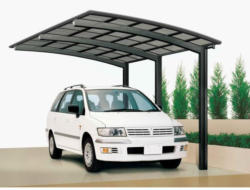Ximax Carport Alu Portoforte 170 SchwarzSL + SB