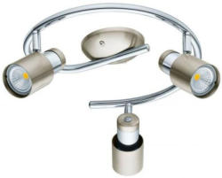Eglo LED-Spot Davida-SD, 3x5 W, chrom/nickel-matt